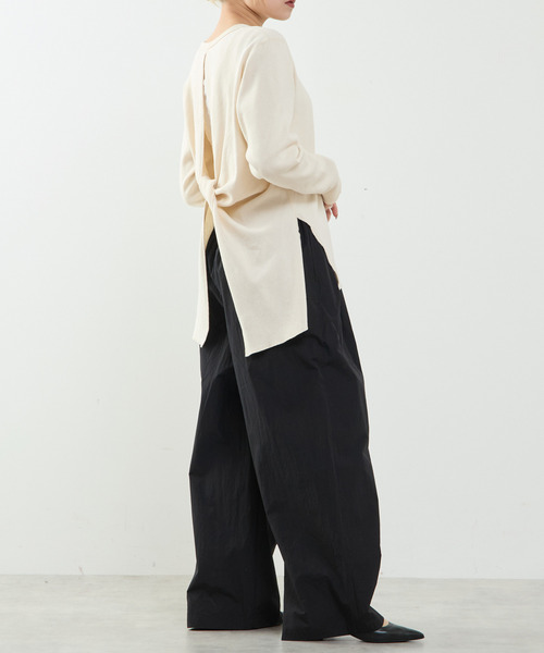 SOFFITTO（ソフィット）の「【A_/エース】タックギャザーパンツ（その他パンツ・レディース・ピンク/ブラック・S/M）」の22枚目の写真