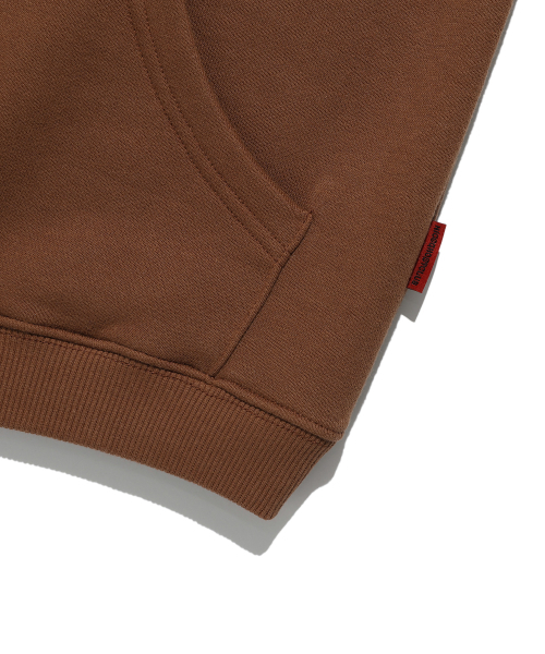 NICE GHOST CLUB(ナイスゴーストクラブ)の「HEAVEN SCULPTURE HOODIE_BROWN(NG2EFUM423A)(パーカー・レディース・ブラウン・S/M/L)」の4枚目の写真