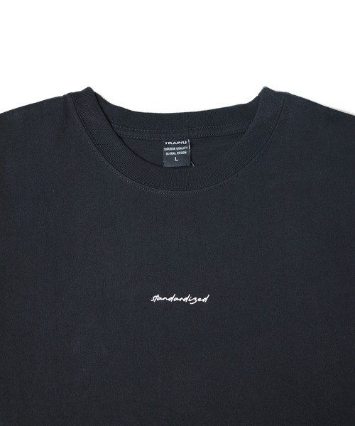B.I.D.(ビーアイディー)の「《プリントロングスリーブTシャツ(メッセージプリント)》(Tシャツ/カットソー・メンズ・ホワイト/ブラック/ブルー系・MEDIUM/LARGE)」の8枚目の写真