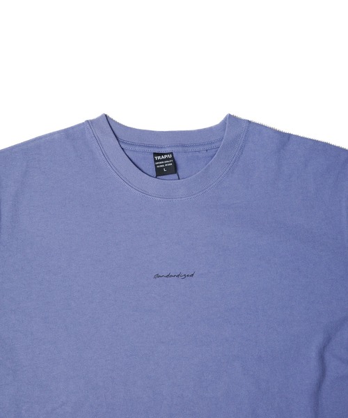 B.I.D.(ビーアイディー)の「《プリントロングスリーブTシャツ(メッセージプリント)》(Tシャツ/カットソー・メンズ・ホワイト/ブラック/ブルー系・MEDIUM/LARGE)」の13枚目の写真