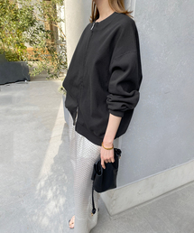 SLOBE IENA | ダブルZIPクルーネックカーディガン(カーディガン/ボレロ)