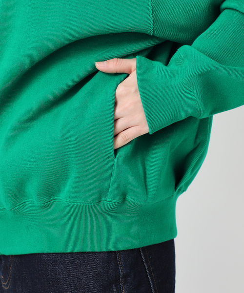 SLOBE IENA（スローブイエナ）の「ダブルZIPクルーネックカーディガン（カーディガン/ボレロ・レディース・ブラック/グリーン/ベージュ・FREE）」の9枚目の写真