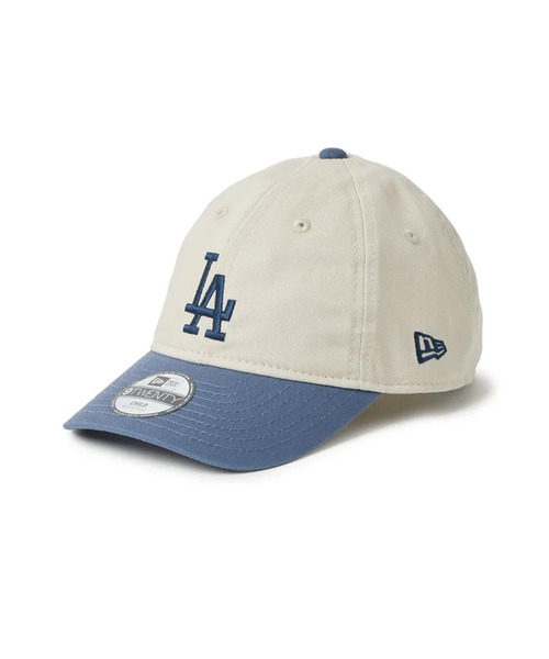 NEW ERA(ニューエラ)の「NEW ERA/ニューエラ キッズ キャップ Child 9TWENTY 2-Tone ロサンゼルス・ドジャース ニューヨーク・ヤンキース(キャップ・キッズ・ホワイト×ブルー/ホワイト×カーキブラウン/ホワイト×グレー・ONE)」の2枚目の写真