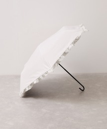 Wpc.（ダブリュピーシー）の「【WEB限定】【Wpc.】晴雨兼用・遮光クラシックフリル日傘 mini（折りたたみ傘）」