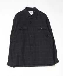 WTAPS（ダブルタップス）の「チェック柄長袖シャツ（シャツ/ブラウス）」