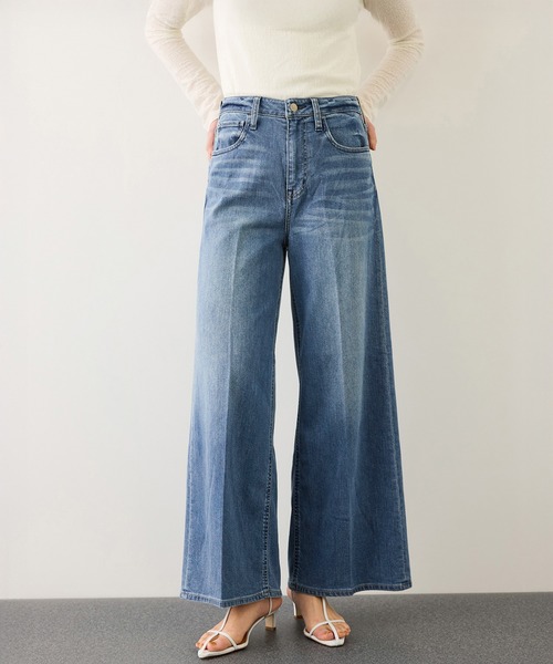 Healthy denim(ヘルシーデニム)の「【WEB・一部店舗限定】【Healthy denim(ヘルシーデニム)】WILD GINGER denim pants/イージーケア(デニムパンツ・レディース・ブルー系その他6/ネイビー・23/24/22/25)」の2枚目の写真