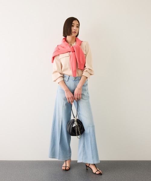 Healthy denim(ヘルシーデニム)の「【WEB・一部店舗限定】【Healthy denim(ヘルシーデニム)】WILD GINGER denim pants/イージーケア(デニムパンツ・レディース・ブルー系その他6/ネイビー・23/24/22/25)」の6枚目の写真