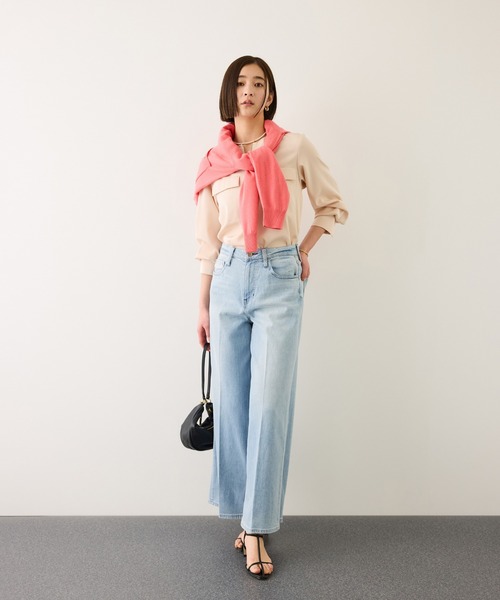 Healthy denim(ヘルシーデニム)の「【WEB・一部店舗限定】【Healthy denim(ヘルシーデニム)】WILD GINGER denim pants/イージーケア(デニムパンツ・レディース・ブルー系その他6/ネイビー・23/24/22/25)」の7枚目の写真