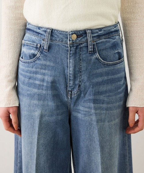 Healthy denim(ヘルシーデニム)の「【WEB・一部店舗限定】【Healthy denim(ヘルシーデニム)】WILD GINGER denim pants/イージーケア(デニムパンツ・レディース・ブルー系その他6/ネイビー・23/24/22/25)」の18枚目の写真