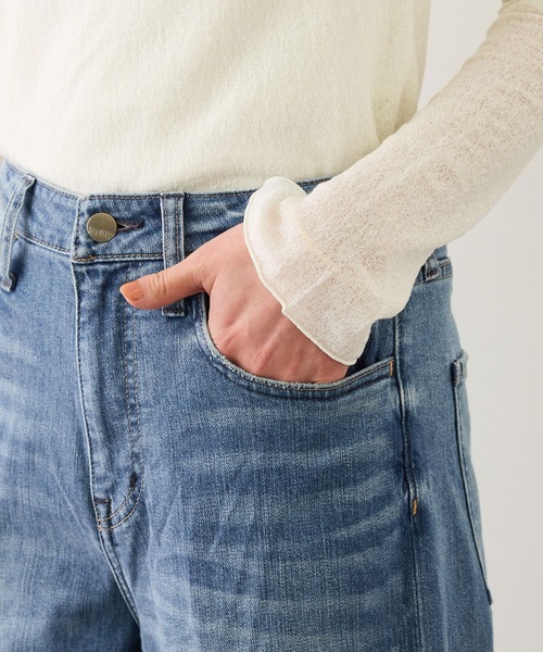 Healthy denim(ヘルシーデニム)の「【WEB・一部店舗限定】【Healthy denim(ヘルシーデニム)】WILD GINGER denim pants/イージーケア(デニムパンツ・レディース・ブルー系その他6/ネイビー・23/24/22/25)」の19枚目の写真