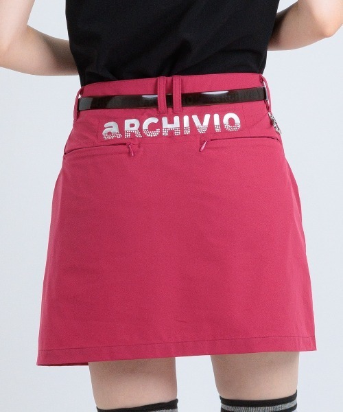 archivio（アルチビオ）の「＜LADIES>ストーンポケットUV撥水スカート（スカート・レディース・レッド/ブラック/ホワイト・L/M/S）」の18枚目の写真