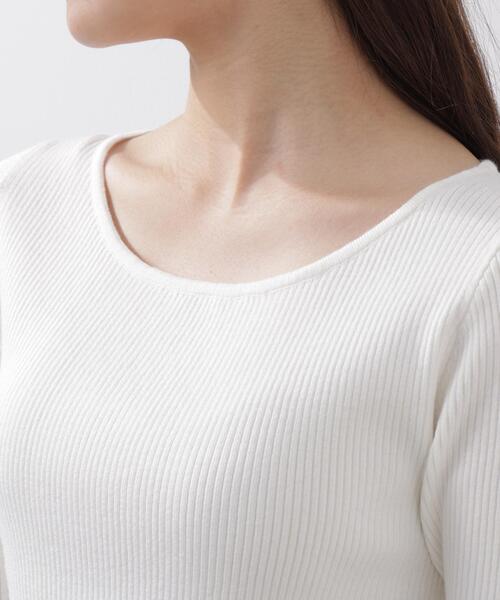 PROPORTION BODY DRESSING（プロポーションボディドレッシング）の「バイカラーアンサンブル / 1216170212（アンサンブル・レディース・ピンク/ホワイト系その他/ブラック・MEDIUM/SMALL）」の13枚目の写真