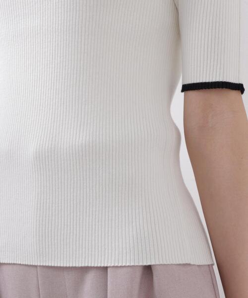 PROPORTION BODY DRESSING（プロポーションボディドレッシング）の「バイカラーアンサンブル / 1216170212（アンサンブル・レディース・ピンク/ホワイト系その他/ブラック・MEDIUM/SMALL）」の15枚目の写真