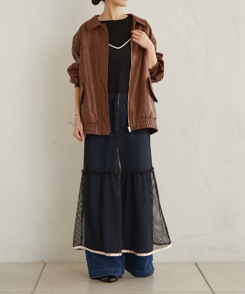 Omekashi(オメカシ)の「コットンテレコプルオーバー(Tシャツ/カットソー・レディース・ブラック/オフホワイト/ピンク・FREE)」の22枚目の写真