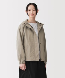 婦人 撥水UVカットポケッタブルフードジャケット