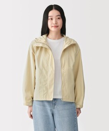 婦人　撥水ＵＶカットポケッタブルフードジャケット