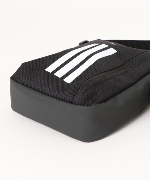 adidas（アディダス）の「《adidas》PWオーガナイザー（ショルダーバッグ・メンズ・ブラック×ホワイト/グレー系その他・フリー）」の4枚目の写真