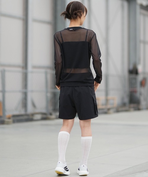 adidas（アディダス）の「adidas/アディダス W STADIUM C ウーブンカーゴＨＰ DK863（その他パンツ・レディース・ブラック/ベージュ・L/M）」の16枚目の写真