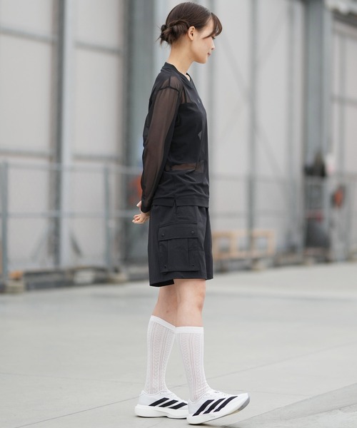adidas（アディダス）の「adidas/アディダス W STADIUM C ウーブンカーゴＨＰ DK863（その他パンツ・レディース・ブラック/ベージュ・L/M）」の18枚目の写真