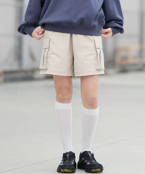 adidas（アディダス）の「adidas/アディダス W STADIUM C ウーブンカーゴＨＰ DK863（その他パンツ・レディース・ブラック/ベージュ・L/M）」の19枚目の写真