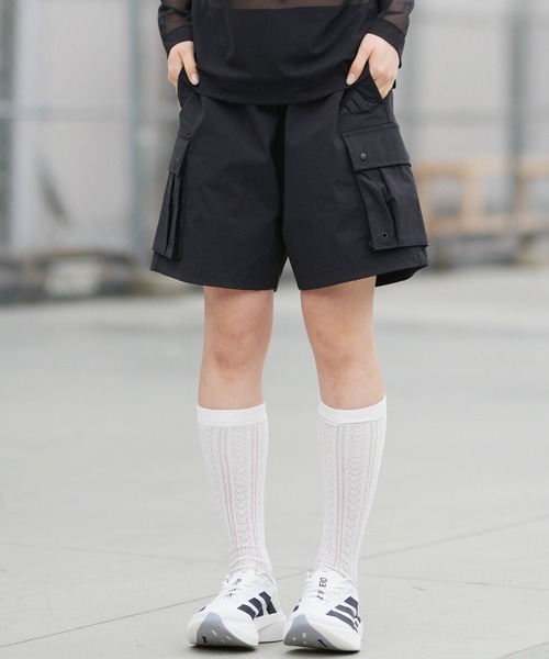adidas（アディダス）の「adidas/アディダス W STADIUM C ウーブンカーゴＨＰ DK863（その他パンツ・レディース・ブラック/ベージュ・L/M）」の13枚目の写真
