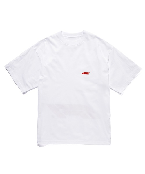 FORMULA 1（フォーミュラワン）の「Big F1 Logo T-shirt（Tシャツ/カットソー・メンズ・ブラック/ホワイト×レッド/ホワイト・X-LARGE/LARGE/MEDIUM/SMALL）」の4枚目の写真