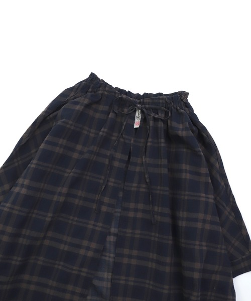 Brocante（ブロカント）の「[Brocante / ブロカント] ボイルローンチェック カプシャツ（シャツ/ブラウス・レディース・ネイビー系/グレー系その他・2）」の20枚目の写真