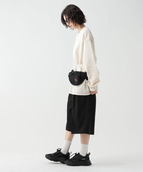 GEORGE'S(ジョージズ)の「ウォッシュハニカムロンT(Tシャツ/カットソー・メンズ・スミクロ/オフホワイト・MEDIUM/LARGE)」の5枚目の写真
