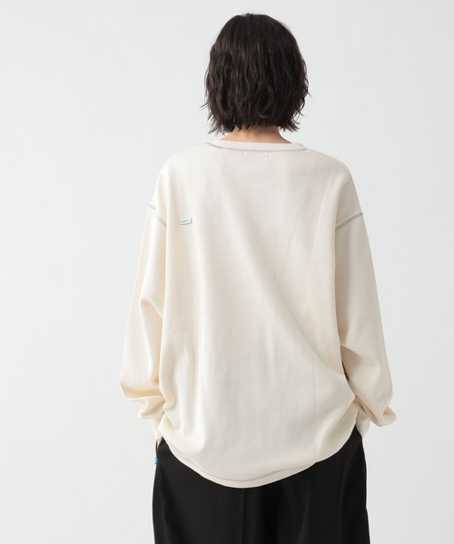 GEORGE'S(ジョージズ)の「ウォッシュハニカムロンT(Tシャツ/カットソー・メンズ・スミクロ/オフホワイト・MEDIUM/LARGE)」の11枚目の写真
