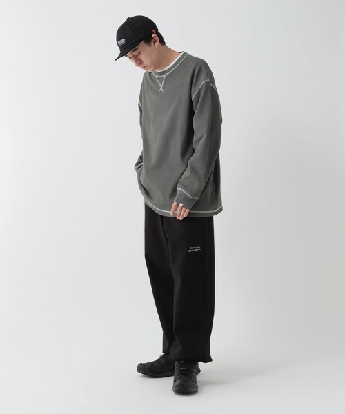 GEORGE'S(ジョージズ)の「ウォッシュハニカムロンT(Tシャツ/カットソー・メンズ・スミクロ/オフホワイト・MEDIUM/LARGE)」の15枚目の写真
