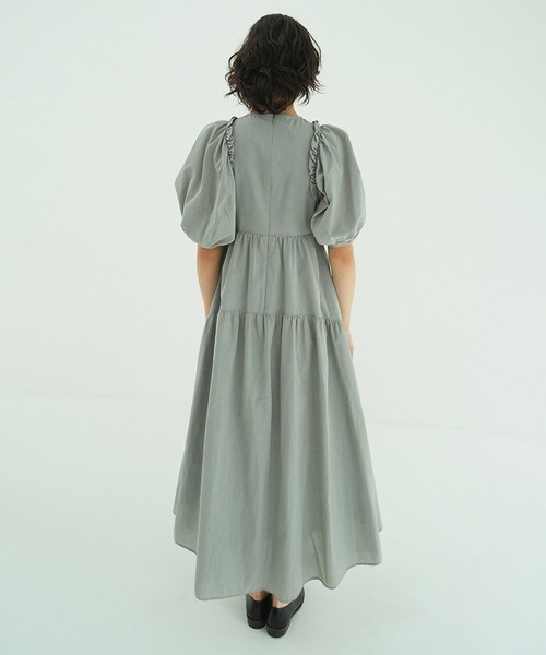 BUBBLE FRILL ONEPIECE（ワンピース）｜CLANE（クラネ）のファッション