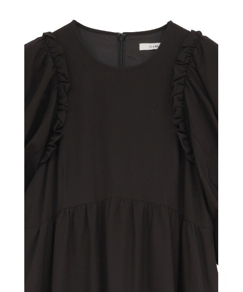 CLANE(クラネ)の「BUBBLE FRILL ONEPIECE(ワンピース・レディース・ホワイト・0/1/2)」の16枚目の写真