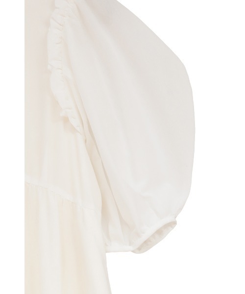 CLANE(クラネ)の「BUBBLE FRILL ONEPIECE(ワンピース・レディース・ホワイト・0/1/2)」の10枚目の写真