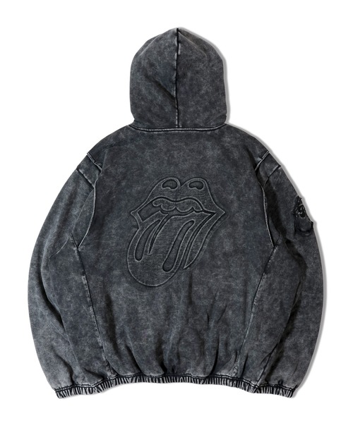 JACKROSE(ジャックローズ)の「B-TRS-エンボス加工・カットデニムJKT(デニムジャケット・メンズ・ブラック/インディゴブルー・M/L)」の4枚目の写真