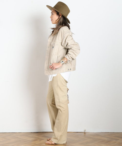 AP STUDIO（エーピーストゥディオ）の「【HAIKURE/ハイクル】STAR SHORT SUEDE（その他パンツ・レディース・ベージュ・26）」の5枚目の写真