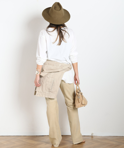 AP STUDIO（エーピーストゥディオ）の「【HAIKURE/ハイクル】STAR SHORT SUEDE（その他パンツ・レディース・ベージュ・26）」の10枚目の写真