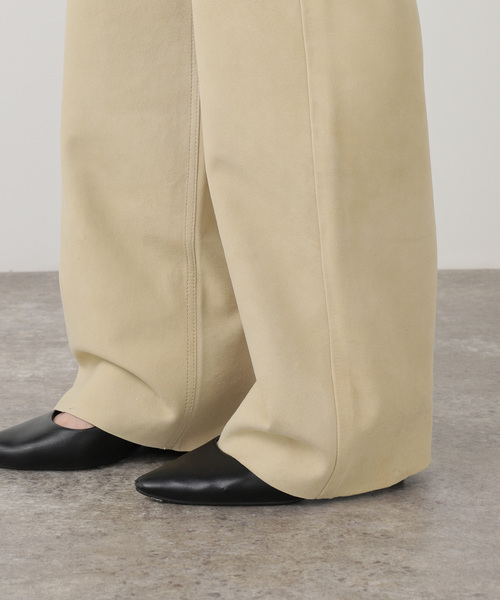 AP STUDIO（エーピーストゥディオ）の「【HAIKURE/ハイクル】STAR SHORT SUEDE（その他パンツ・レディース・ベージュ・26）」の18枚目の写真