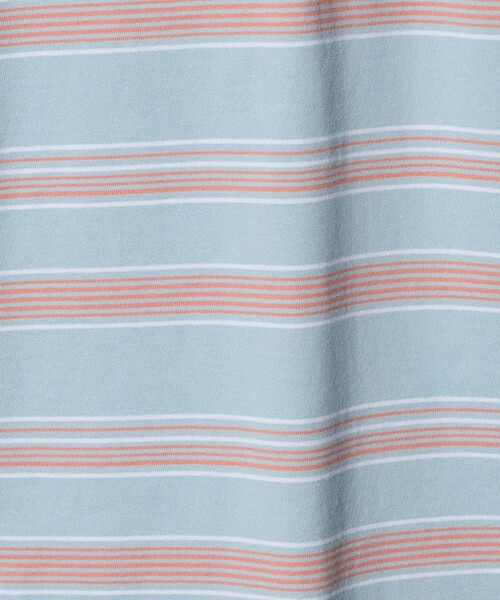 California General Store（California General Store）の「＜CGS.＞オーガニック コットン ロングスリーブ ボーダー Tシャツ（Tシャツ/カットソー・メンズ・ライトピンク/ライトグレー/ターコイズブルー系・L/M/XL/S）」の9枚目の写真