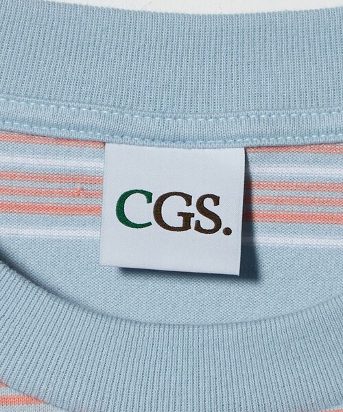 California General Store（California General Store）の「＜CGS.＞オーガニック コットン ロングスリーブ ボーダー Tシャツ（Tシャツ/カットソー・メンズ・ライトピンク/ライトグレー/ターコイズブルー系・L/M/XL/S）」の16枚目の写真