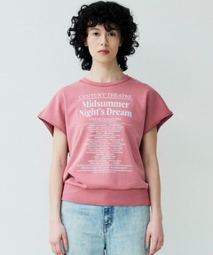 カットオフスリーブスウェットプルオーバー