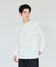【Hanes/ヘインズ】メンズ SHIRO クルーネックロングスリーブTシャツ