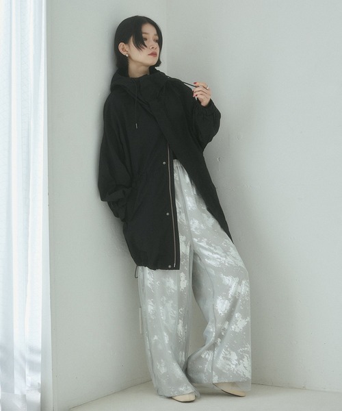 hunch（ハンチ）の「箔プリント チュールレイヤードパンツ（その他パンツ・レディース・ブルー系その他/ピンク系その他/ブラック系その他・FREE）」の5枚目の写真