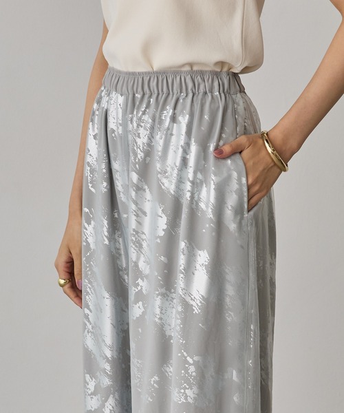 hunch（ハンチ）の「箔プリント チュールレイヤードパンツ（その他パンツ・レディース・ブルー系その他/ピンク系その他/ブラック系その他・FREE）」の21枚目の写真