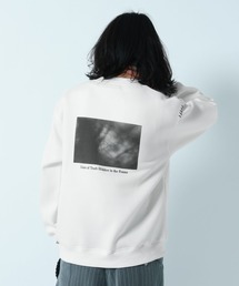 RAGEBLUE | Flower Photo Hand Stitch Tech Sweat/フラワーフォトハンドステッチテックスウェット(スウェット)