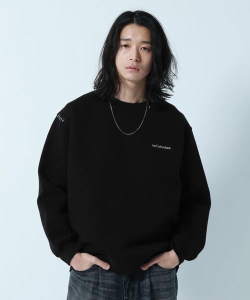 RAGEBLUE（レイジブルー）の「Flower Photo Hand Stitch Tech Sweat/フラワーフォトハンドステッチテックスウェット（スウェット・メンズ・ホワイト/ブルー/ブラック・LARGE/MEDIUM）」の15枚目の写真
