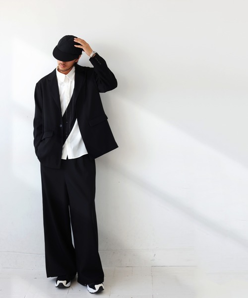antiqua（アンティカ）の「TASUKI SHIRT　タスキシャツ（シャツ/ブラウス・メンズ・ホワイト/ブラック・P/R）」の12枚目の写真