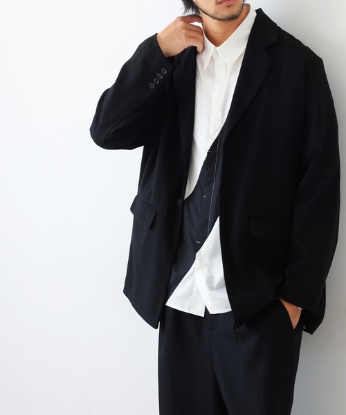 antiqua（アンティカ）の「TASUKI SHIRT　タスキシャツ（シャツ/ブラウス・メンズ・ホワイト/ブラック・P/R）」の5枚目の写真