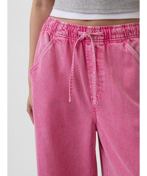 GAP(ギャップ)の「ミッドライズ ウルトラソフト ホースシューデニム(デニムパンツ・レディース・ピンク・S/XS/XXS/L/M)」の3枚目の写真