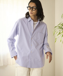 Firsthand（ファーストハンド）の「Firsthand ファーストハンド ニュアンスカラー オーバーサイズ レギュラーカラーシャツ ロングスリーブ（シャツ/ブラウス）」