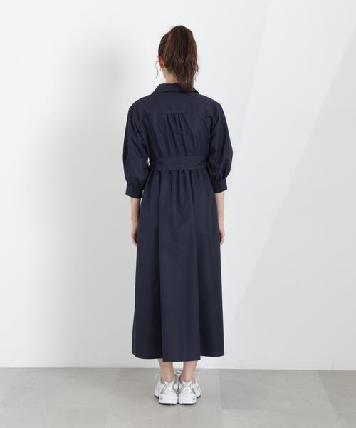 PROPORTION BODY DRESSING(プロポーションボディドレッシング)の「リボン付きシャツワンピース / 1216140312(ワンピース・レディース・ネイビー/イエロー/レッド/ブルー・MEDIUM/P/S)」の15枚目の写真